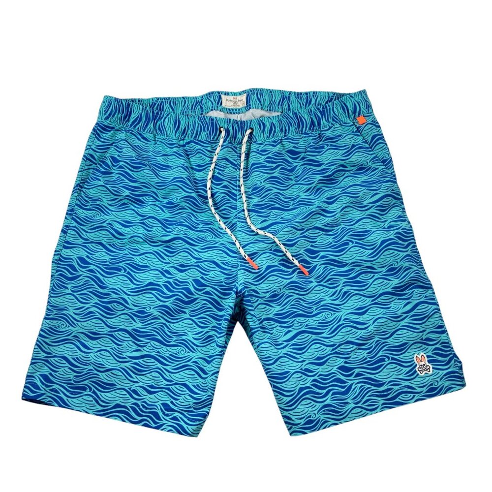 Men's Swim Shorts in Blue by Psycho Bunny